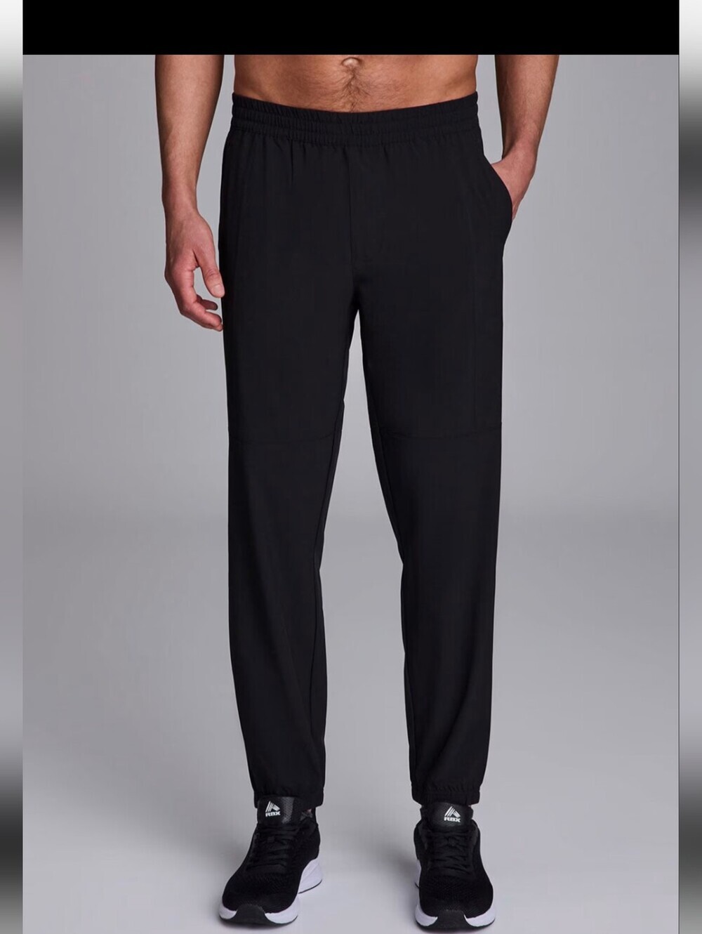RBX Black Elite Trek Joggers Pants Mens Size XL Lightweight X-dri Quick Dry - Picture 16 of 16